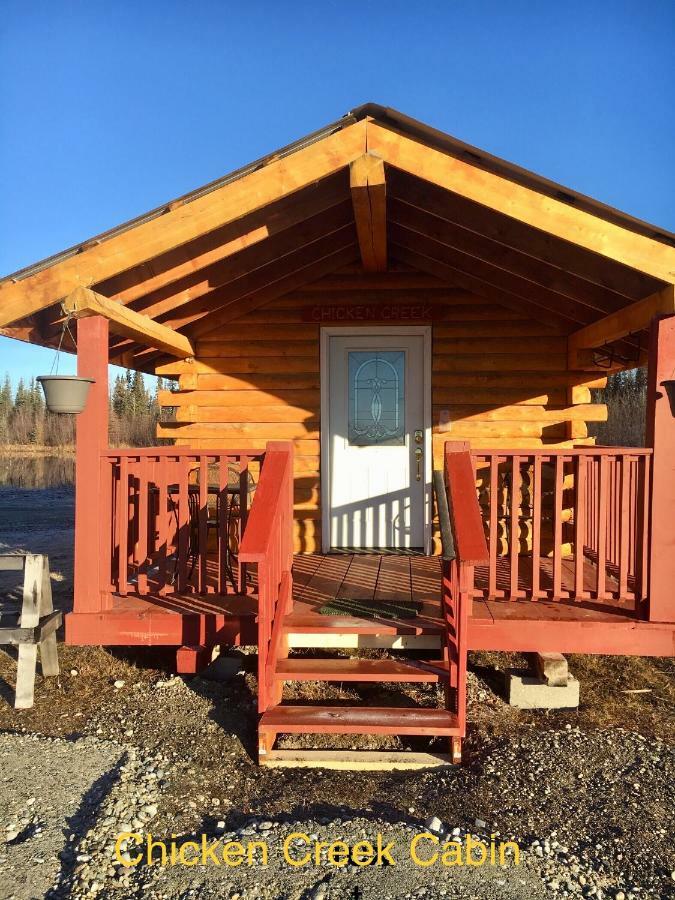 Alaska Log Cabins On The Pond Clear Creek Park Exterior photo