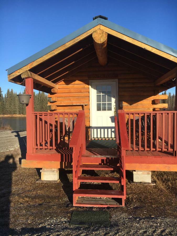 Alaska Log Cabins On The Pond Clear Creek Park Exterior photo